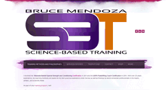 Desktop Screenshot of brucemendoza.com